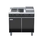 Waldorf Bold RNLB8603E-CD - 900mm Electric Cooktop Low Back Version - Cabinet Base