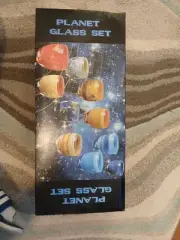 Surreal Entertainment- Planet Glass Set Of 10 Glasses (ThinkGeek)