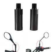 Mirror Riser Extender Adapters Mount Set Fit For 2007-2011 Aprilia NA 850 Mana