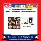 10 x LATEST Refillable Reusable Coffee Tea Capsules Pods Nespresso Machine CY