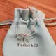 [二手] Tiffany專櫃蝴蝶結925純銀短項鍊（二手無購證有原廠絨布袋）