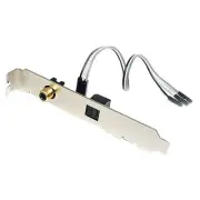 24bit 192KHz SPDIF RCA Out Daughter Card For ASUS Gigabyte MSI Motherboard c