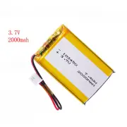 3.7V 2000mAh 7.4Wh 103450 JST 2pin 2.54mm For GPS PSP Tablet PC