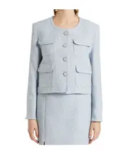 Sequined woven jacket IT42,IT38,IT36 White