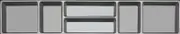Teng TTX01 - Add On Ttx Tray With Dividers Tray