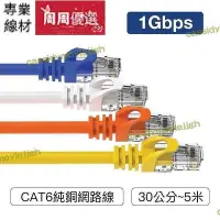 在飛比找Yahoo!奇摩拍賣優惠-現貨：cat6 高速網路線 30公分~5米 cat.6 網路