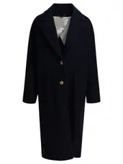 [Golden Goose] Golden Goose-Cocoon Coats Blu-Donna 40