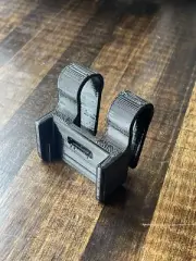 Baofeng UV-5R Sun Visor Mount - Black 3D Printed
