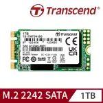 【TRANSCEND 創見】MTS430S 1TB M.2 2242 SATA Ⅲ SSD固態硬碟(TS1TMTS430S)