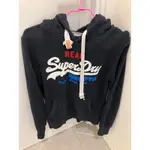 二手SUPERDRY極度乾燥女帽T口袋英國購入