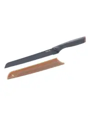 [Tefal] Non Stick Stainless Steel Bread Knife 20cm in Grey