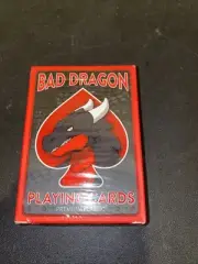 Premium Bad Dragon PVC Playing Cards Deck - Durable & High-Quality