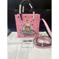 在飛比找蝦皮購物優惠-高雄凡賽斯歐洲精品 MOSCHINO MINI迷你 太空宇宙