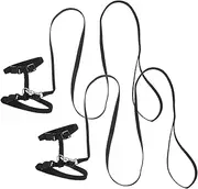 Toddmomy Sturdy Cat Harness Leash 2pcs Kitten Rope Harness Wear-Resistant for Sizes
