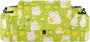 Cartoon Hamster Fluorescent Green stroller cup holder organizer caddy organizer mobile phone organizador para carreola accesorios para