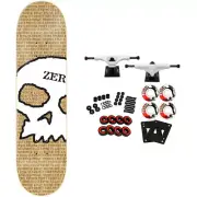 Zero Skateboard Complete Team Skull 8.25" x 31.9"