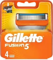 Gillette Fusion5 Power Razor Blades Replacement Cartridges, 4 Pack, Sealed