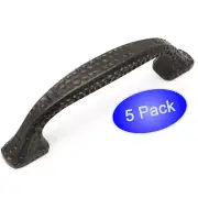 *5 Pack* Cosmas Cabinet Hardware Oil Rubbed Bronze Handle Pulls - #10553ORB