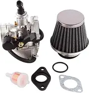 Carburetor with Air Filter, Fuel Filter for 50CC-125CC Dirt Bike ATV Scooter Moped