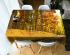 Yellow Soil Bank 3D Tablecloth Table cover Cloth Rectangle Wedding Party Banquet