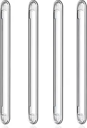 Clear Furniture Bumpers Silicone Rubber Wall Protector from Chair Back Rail Adhesive for Knobs, Washer, Shower, Cabinet, Car Door Guards