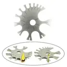 Body Jewelry Piercings Gauge Precise Stainless Steel for Barbell Tongue