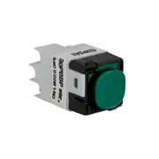 Clipsal Impress Series Momentary Green Push Button Switch 16A - 30PBBP-GR