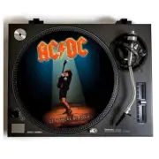 AC/DC Turntable Slipmat for Vinyl Records, Rock N Roll, Heavy Metal, Angus, NEW