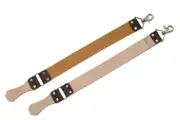 STRAIGHT RAZOR STROP | Rite Edge Leather Barber 19.75" x 1.5" Honing Strap