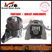 Front Right & Rear Left Lower Engine Mount For Honda Civic Hybrid 1.3L 2006-2012