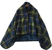 [SUOYUANJIE] Multi-Purpose Leisure Blanket Cloak Wheelchair Blanket Thickening Shawl Legs Protection Cover Warmer Wheelchair Accessory for Cold Weather