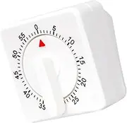 KICHOUSE Egg Timer for Boiling Eggs Kitchen Timer Manual Mechanical Kitchen Timer Cooking Timer Kitchen Tool Visual Timer Timers for Cooking Kitchen Baking Timer Manager