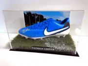 Signed Patrick Cripps AFL Nike Football Boot - Proof COA - Carlton Blues