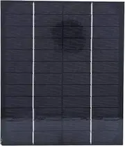 6W 12V Monocrystalline Silicon Solar Panel for DIY Battery Charger Power Supply Outdoor Quality Strong Mini Size High Conversion Rate Energy Saving Long Service Life Ligh