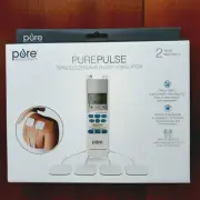 NEW!! Pure Enrichment PurePulse TENS Unit w/ 10 Levels +3 Massage Type 4AAA Incl