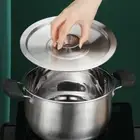 General Stainless Steel Wok Lid Multiple Size Pan Lid Restaurant