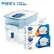 【德國BRITA】Flow 8.2L大容量濾水箱+Maxtra Plus 全效型濾芯3入+去水垢專家濾芯3入(共7芯)