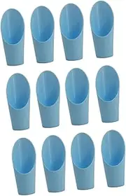 12Pcs Bucket Scoop Durable Plastic Scoops for Precise Planting Weeding for Seedlings Flowers Garden Use Random Random Color