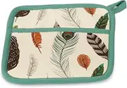 DII Fall Feathers Potholder (28564)
