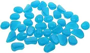Ipetboom 2 Bag Luminescent Stone Decorations for Aquariums Fish Tank Pebbles Glow in The Dark Feature Artificial Rocks for Fish Tanks