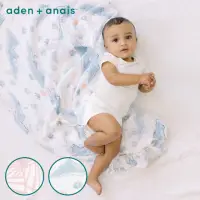 在飛比找momo購物網優惠-【aden+anais】經典多功能包巾1入(2款)