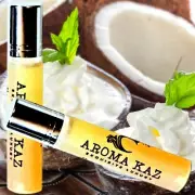 Vanilla Coconut Perfume Roll On Fragrance Oil Luxury Vegan Cruelty Free