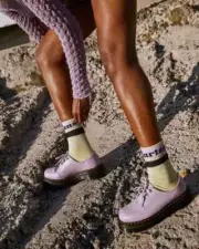 NIB Dr. Marten’s Lilac Pisa Oxfords 1461 Quad II Platform Women’s Sz 8/M $160
