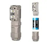 WUBEN E7 2in1 1800 Lumens LED Headlamp Rechargeable Flashlight 18350 18650 Battery Compact EDC Min TorchMagnetic Tail