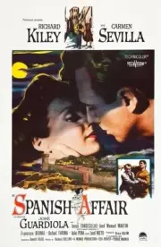Spanish Affair poster Carmen Sevilla Richard Kiley 1957 Old Movie Photo
