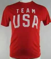 Team USA Olympic Men's Red Short Sleeve T-Shirt