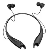 Neckband Headphones, Around The Neck Bluetooth Headphones w/Noise Cancelling ...