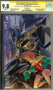 DARK KNIGHT III: THE MASTER RACE #4 CGC 9.8 WHITE PAGES ID: 58622