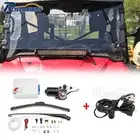 UTV 12V Electric Windshield Wiper Motor Wire Kit For Polaris Ranger XP 1000