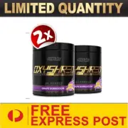 2 X EHPLABS OXYSHRED HARDCORE 40SRV THERMO FATBURNER OXY SHRED STRONGER EXPRESS